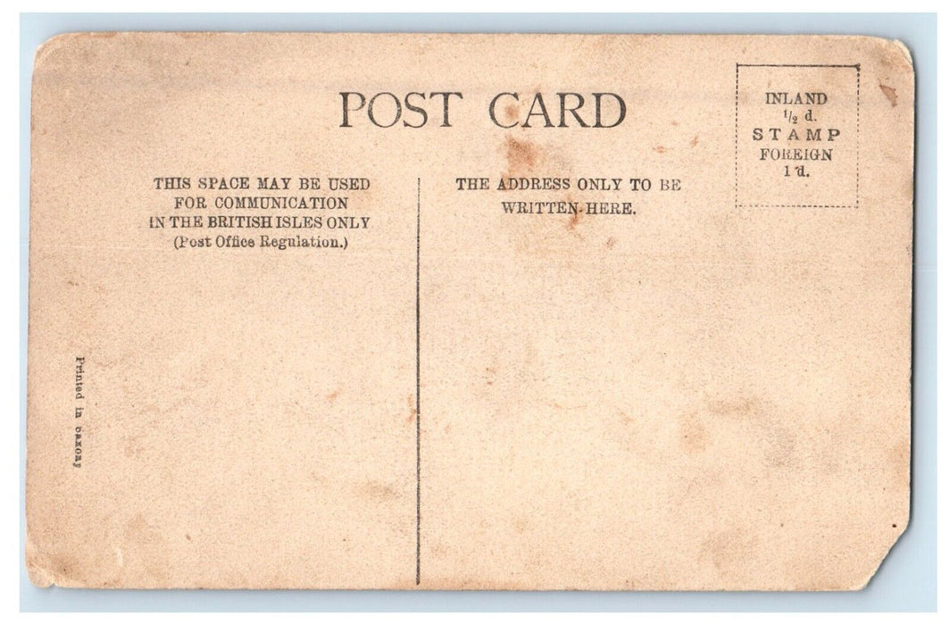 c1910's A View Of Gilligaer Church United Kingdom UK Unposted Antique Postcard