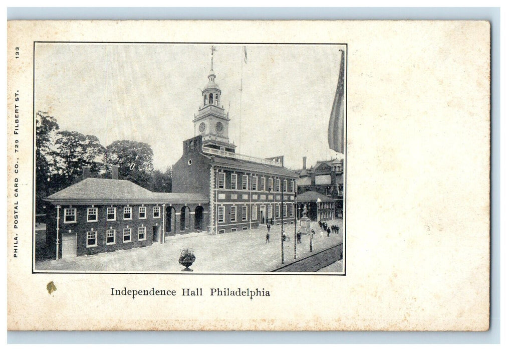 c1905 Independence Hall Building Philadelphia Pennsylvania PA Antique Postcard