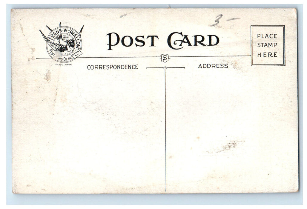c1910 Dale Street Wilton New Hampshire Unposted Frank W Swallow Postcard