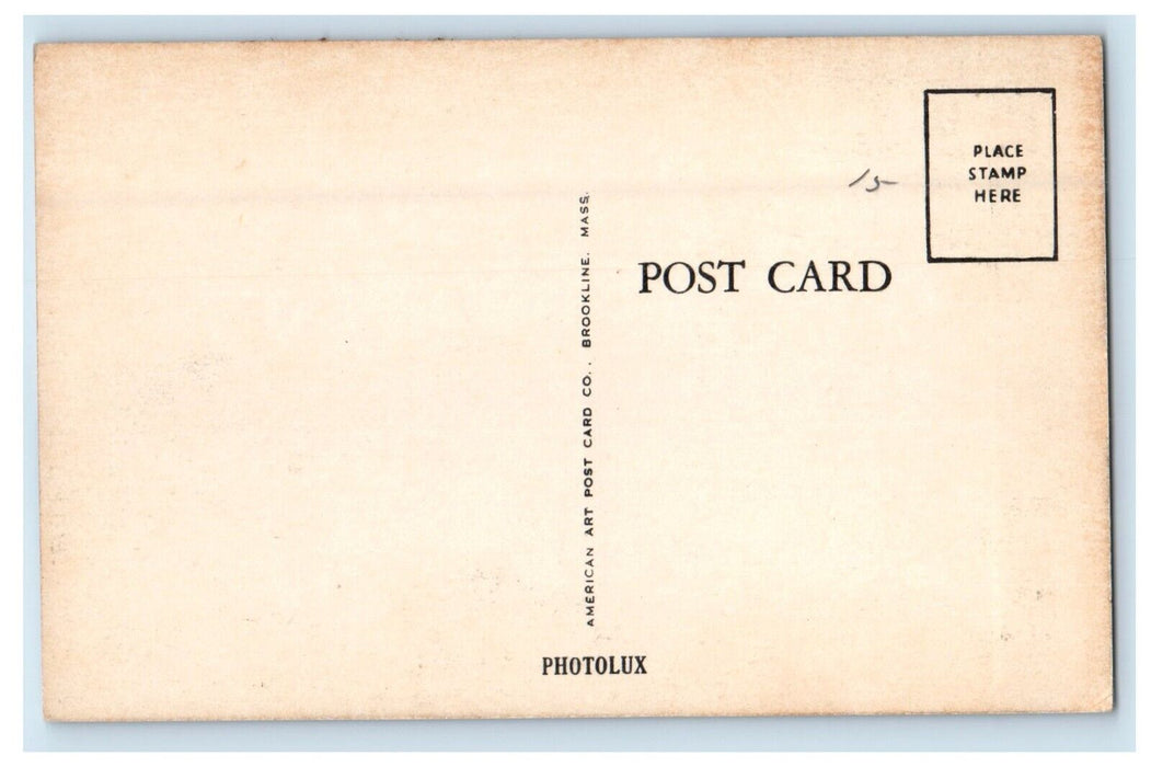 c1940's Tilton Northfield High School Building Tilton New Hampshire NH Postcard