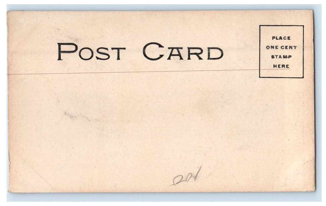 c1905 Pillsbury Free Library Warner New Hampshire NH Unposted Postcard