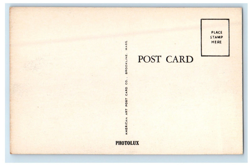 c1930's Second Congregational Church Wilton New Hampshire NH Vintage Postcard