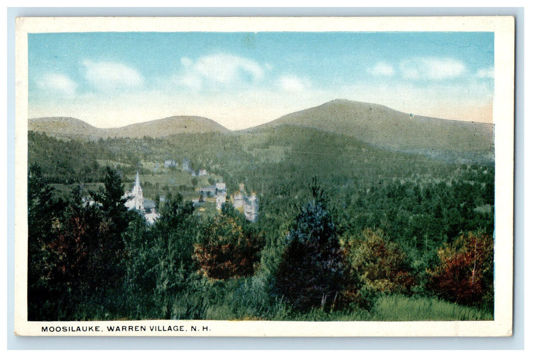 c1910 Moosilauke Warren Village New Hampshire NH Unposted Antique Postcard