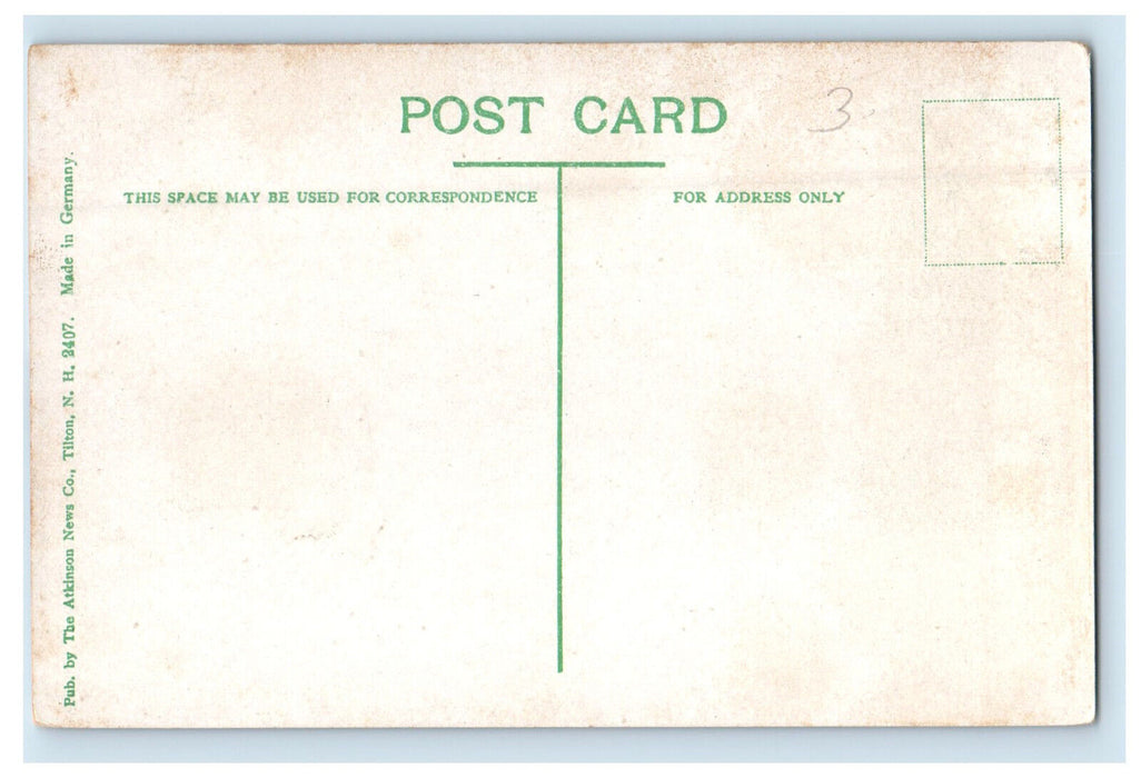 c1910 Lake Shore, Wolfeboro New Hampshire NH Antique Unposted Postcard