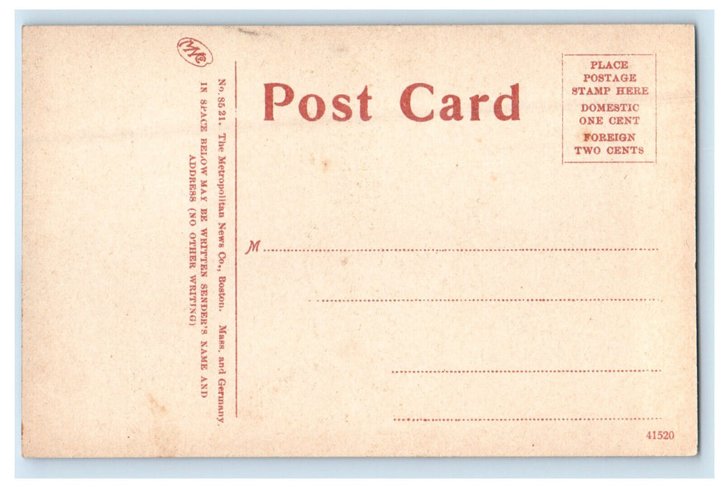 c1910 B & M Railroad YMCA Woodsville New Hampshire NH Unposted Postcard