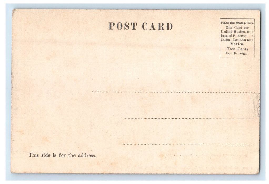 c1905 Baptist Church, West Derry New Hampshire NH Antique Unposted Postcard