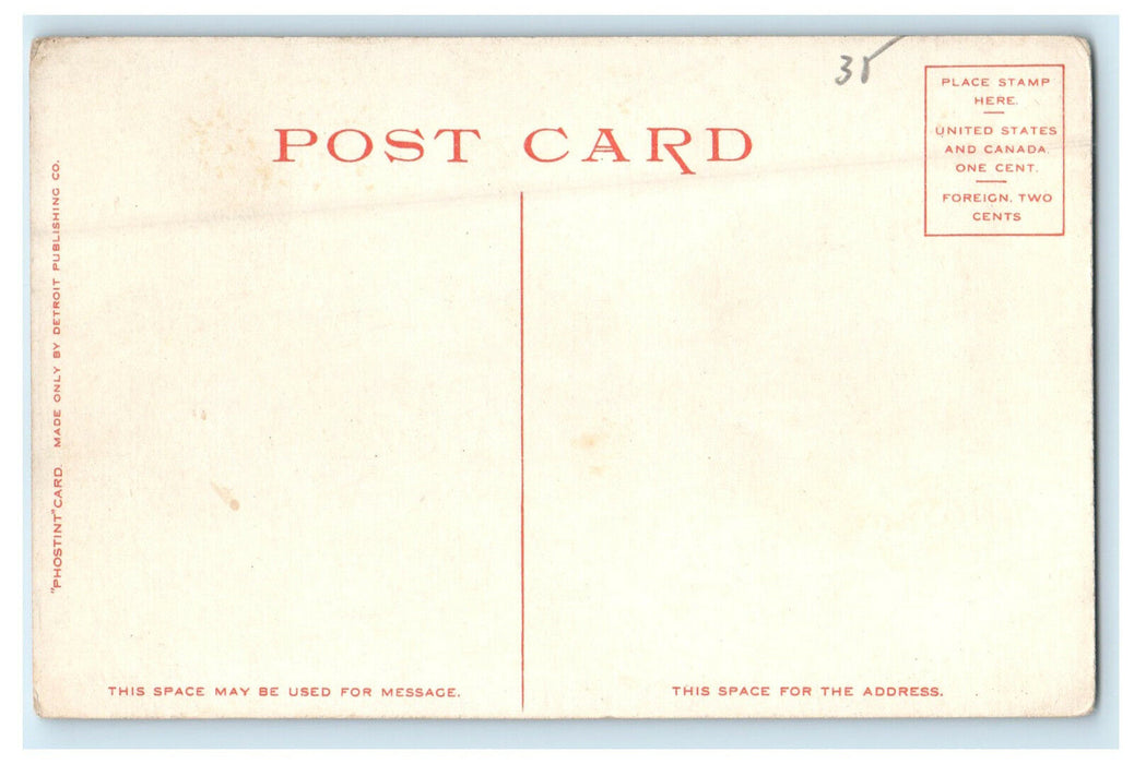 c1910 The Berkshire Hills Between Russell & Huntington Massachusetts MA Postcard