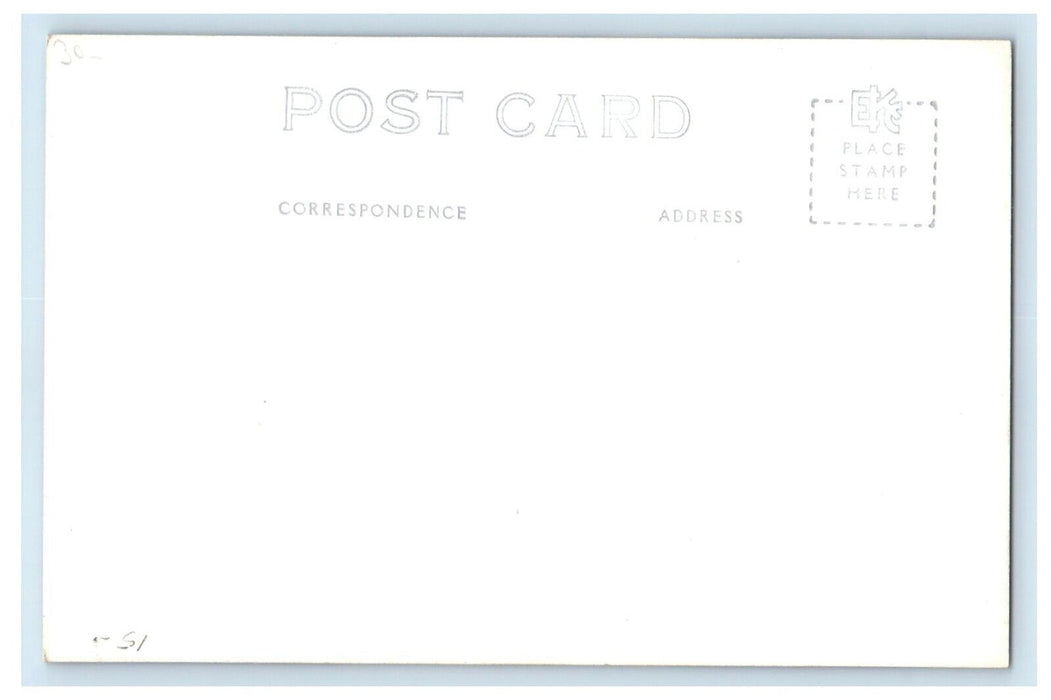 c1940'sSt. Lukes Episcopal Church Racine Wisconsin WI RPPC Photo Postcard