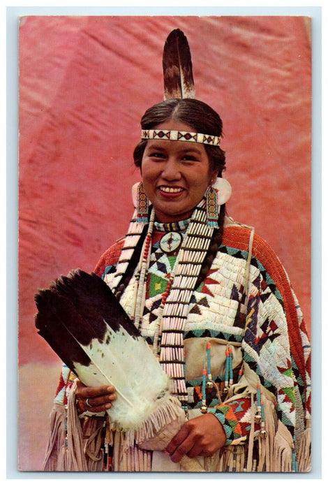 1970 Pawnee Bill's Indian Trading Post Pawnee Oklahoma OK Vintage Postcard