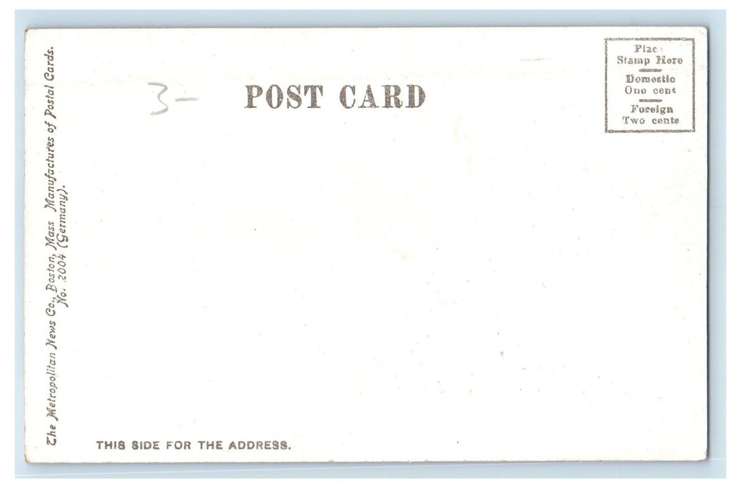 View Of Moosehead Lake Greenville Junction Maine ME Unposted Antique Postcard