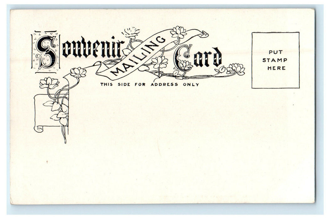 c1905s The Law Courts Greetings from Toronto Canada Foreign Postcard