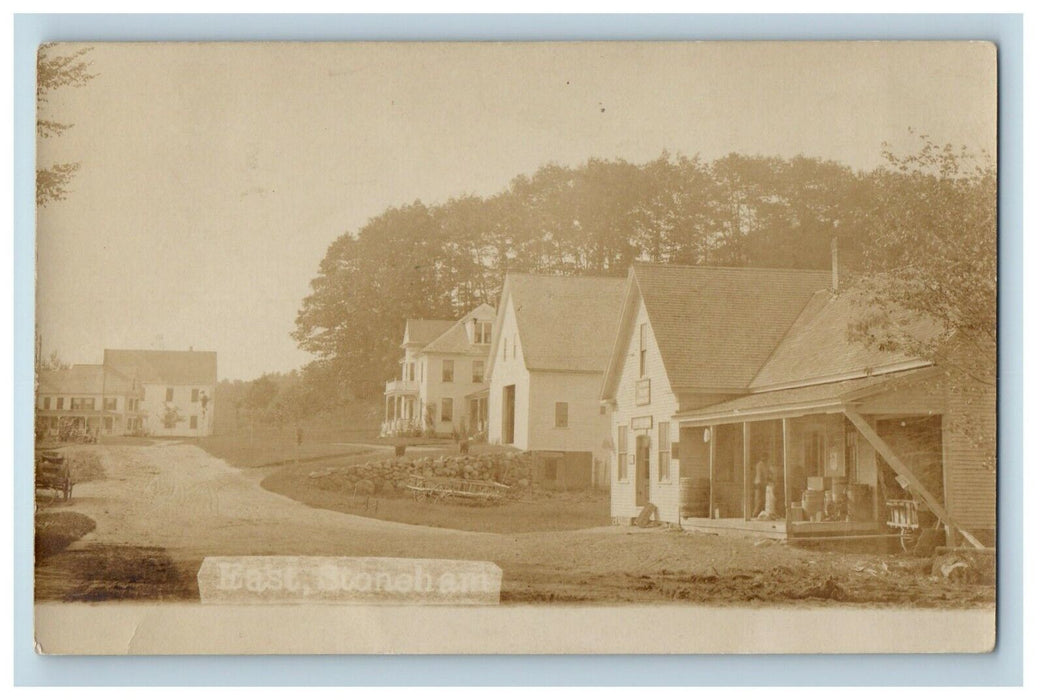 1907 East Stoneham Maine ME North Waterford Bridgeton RPPC Photo Postcard