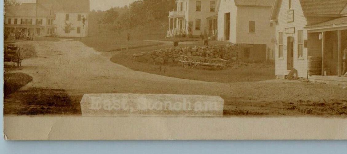 1907 East Stoneham Maine ME North Waterford Bridgeton RPPC Photo Postcard