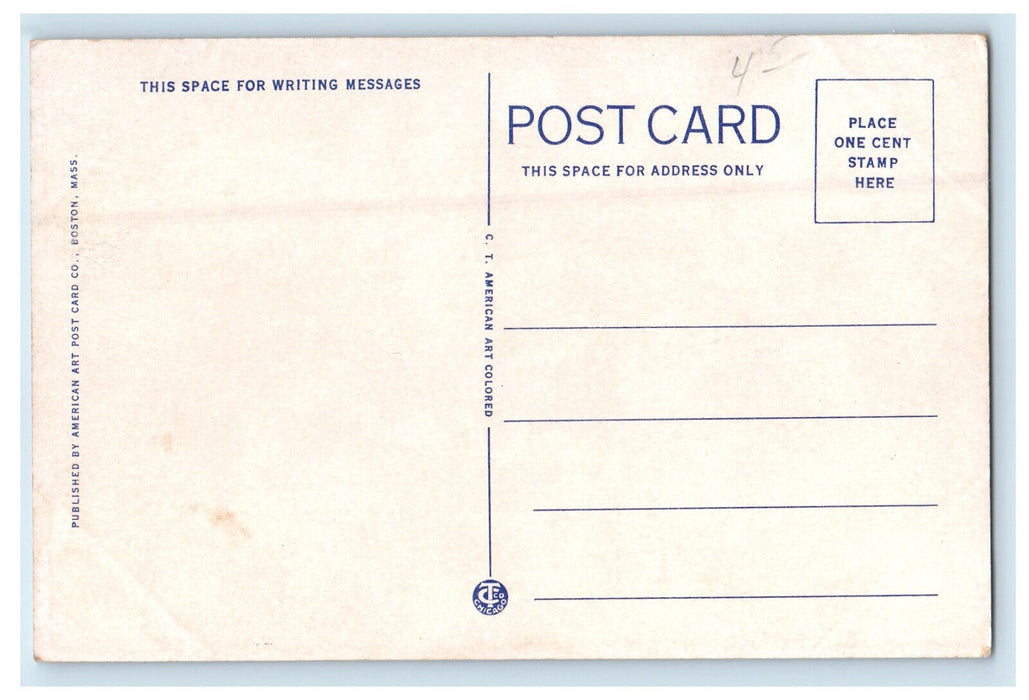 c1920s Fort Knox on the Penobscot Bucksport Maine ME Unposted Postcard