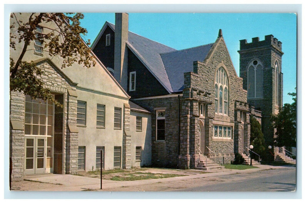 c1950's Methodist Church Street View Lewes Delaware DE Vintage Postcard