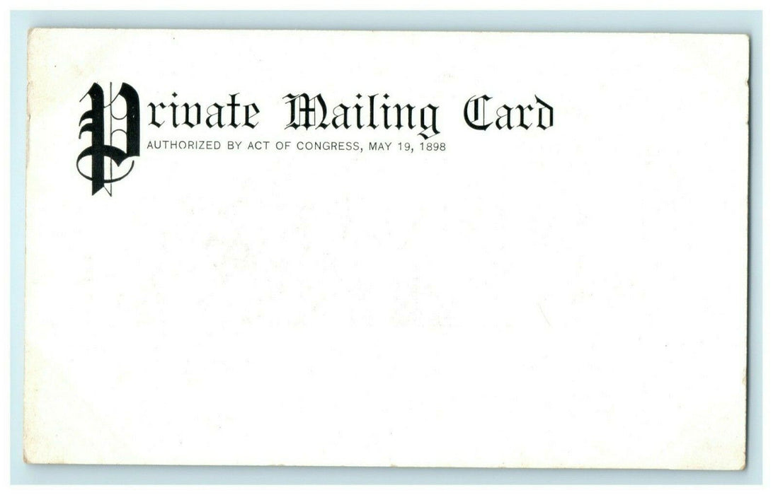 c1900 Alstead New Hampshire NH Unposted Antique Postcard