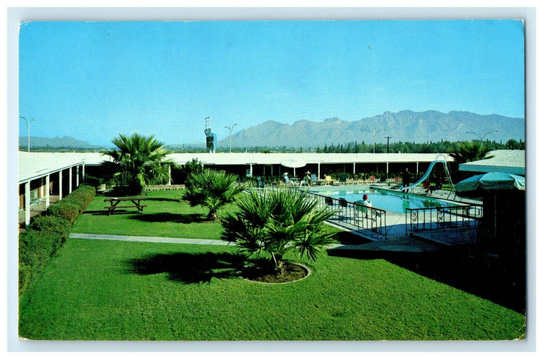 c1950's Wayward Winds Lodge View Tucson Arizona AZ Posted Vintage Postcard