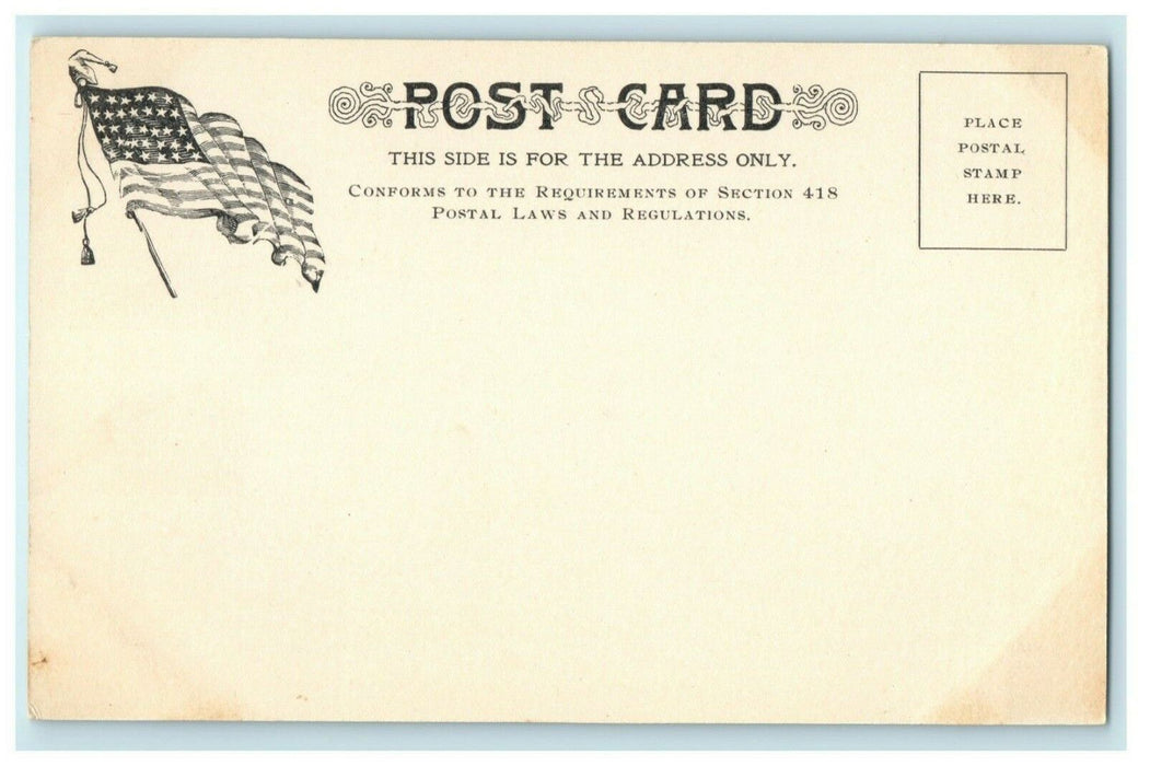 c1900 Central Square Keene New Hampshire NH Unposted Antique Postcard
