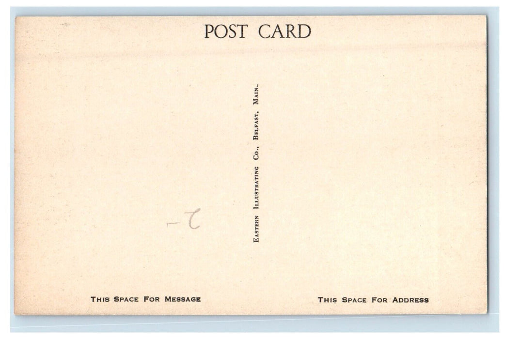 c1940's Ye Old Inn Building Fryeburg Maine ME Unposted Antique Postcard