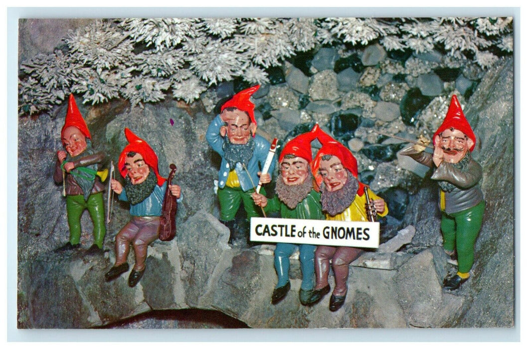 Castle Of The Gnomes Rock City Atop Mountain Chattanooga Tennessee TN Postcard