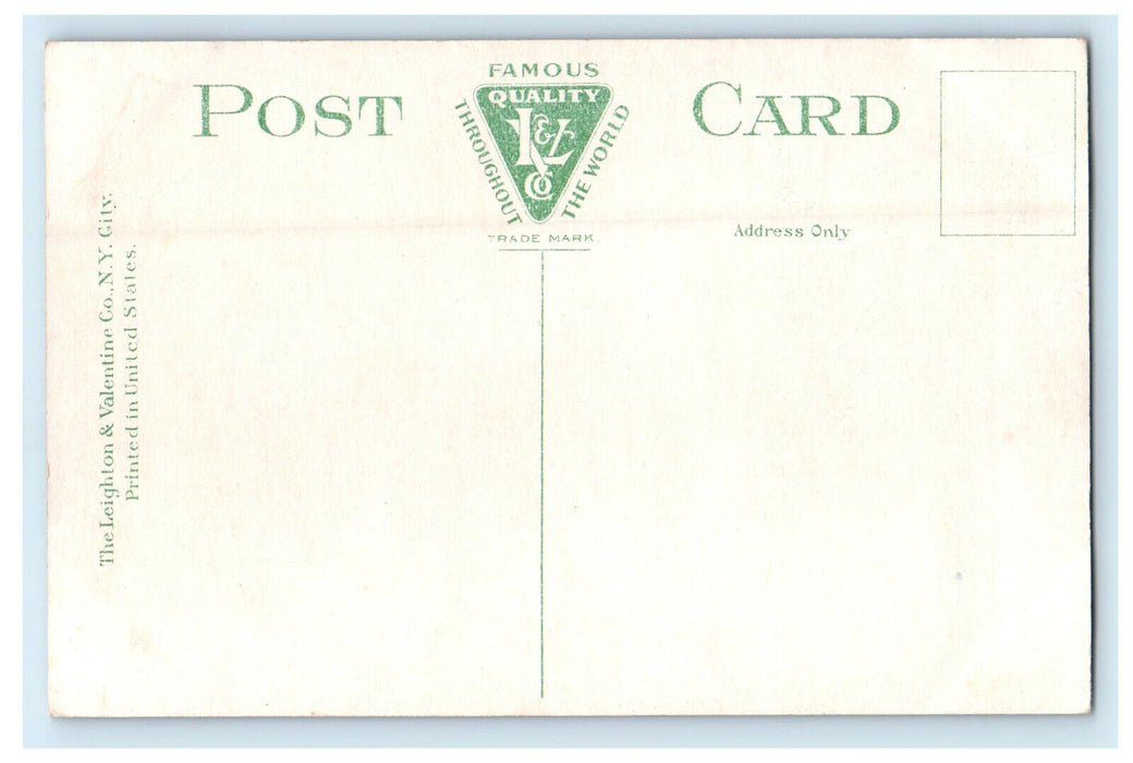 c1910s Harvard Bridge By Moonlight Cambridge Massachusetts MA Posted Postcard