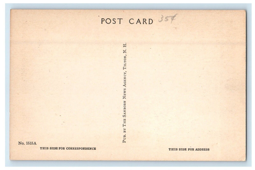 Former Home Of Mary Baker Eddy Science Church Tilton New Hampshire NH Postcard