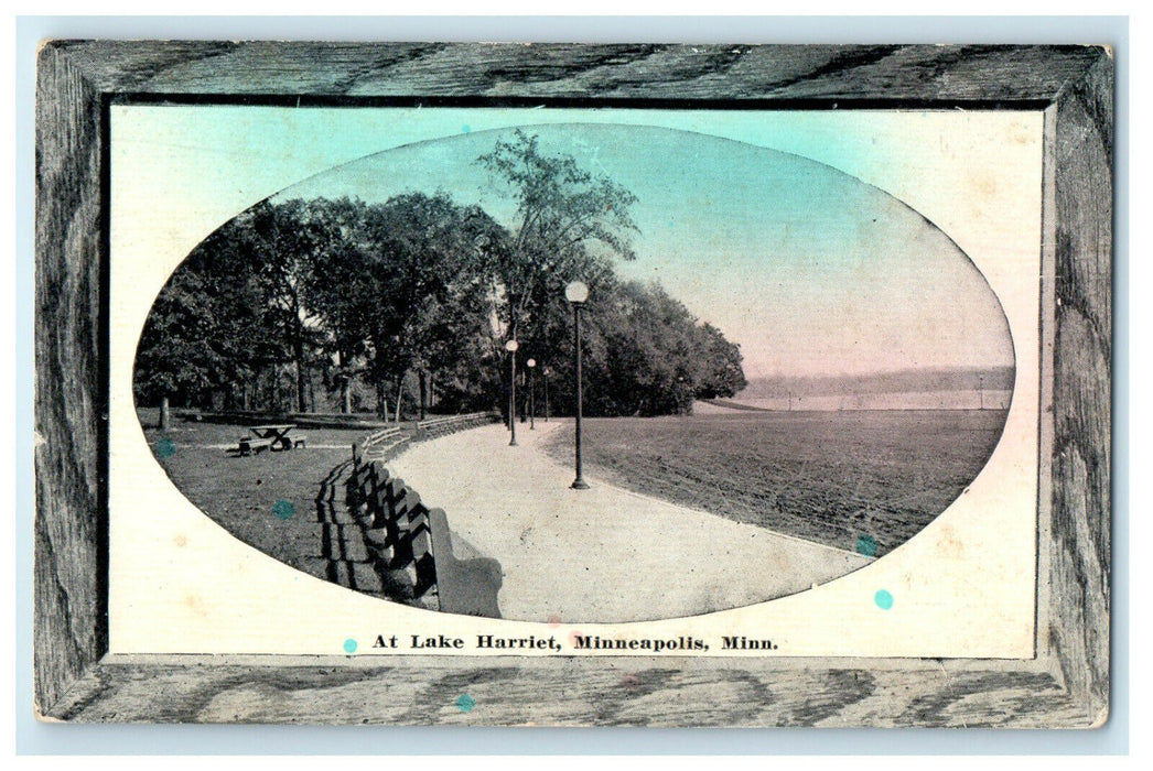 c1910s At Lake Harriet, Minneapolis Minnesota MN Roscoe NY Posted Postcard