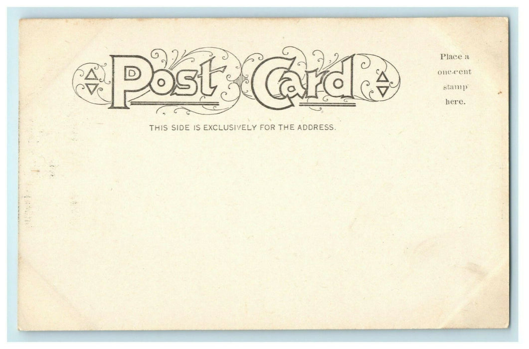 c1905 Post Office Collins Block Marlboro New Hampshire NH Antique Postcard