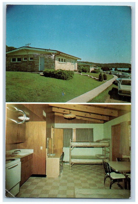Cedar Grove Cottages Windemere Baptist Church Assembly Roach MO Vintage Postcard