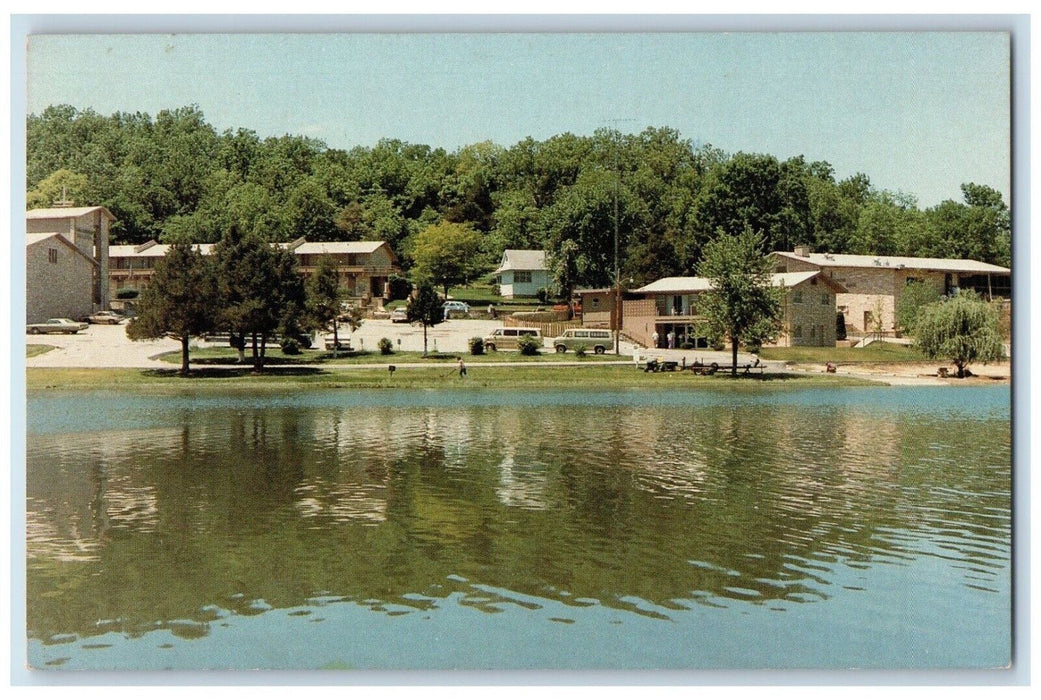 Panoramic View Of Central Windermere Baptist Assembly Roach Missouri MO Postcard