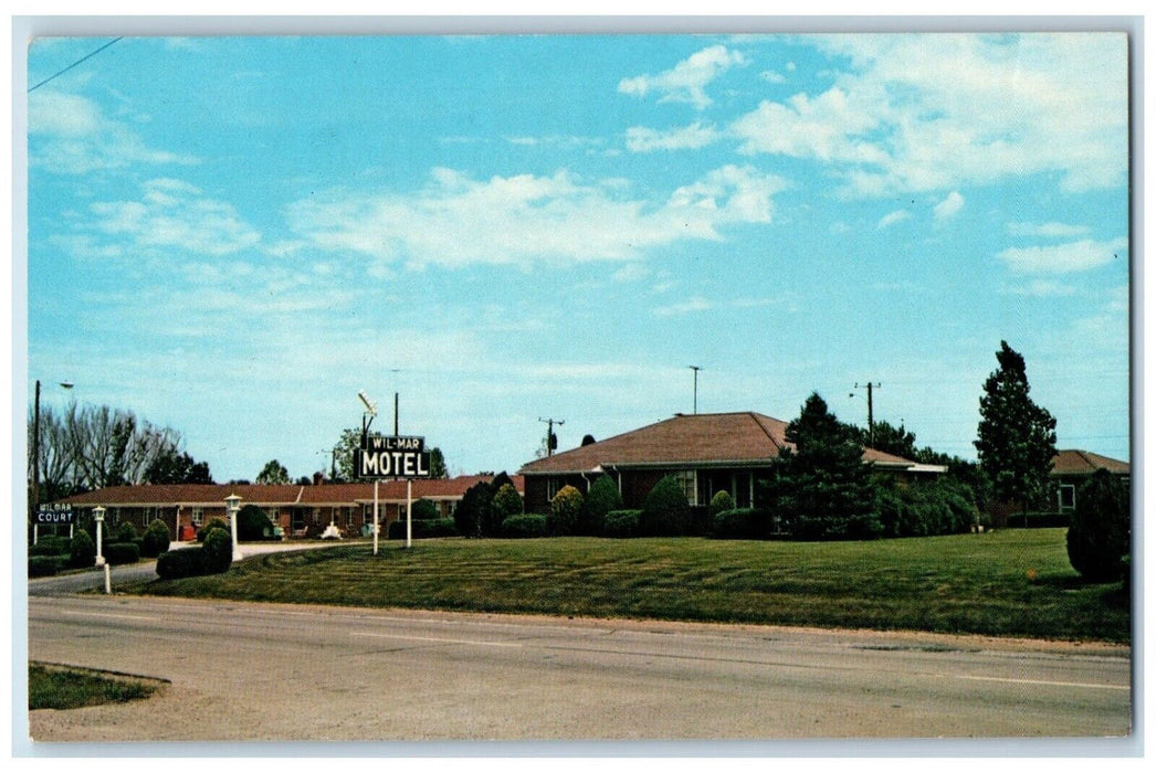 1973 Wilmar Motel Roadside Ste. Genevieve Missouri MO Posted Vintage Postcard