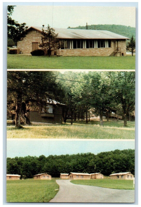 Lake View Area Windemere Baptist Assembly Roach Missouri MO, Multiview Postcard