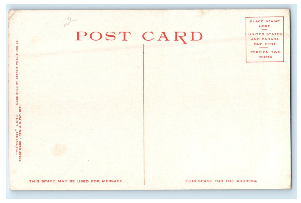 c1910s Steamers Vermont, Lake Champlain Unposted Phostint Postcard