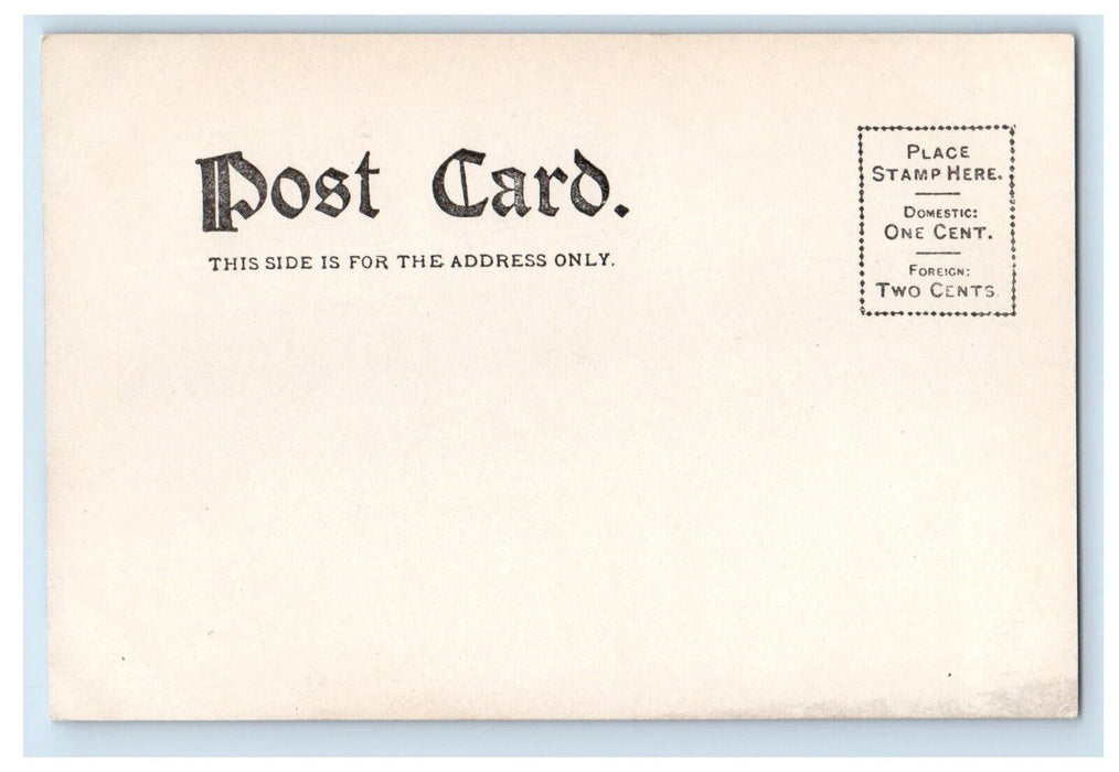 c1905 Mechanic's Building Street View Boston Massachusetts MA Antique Postcard