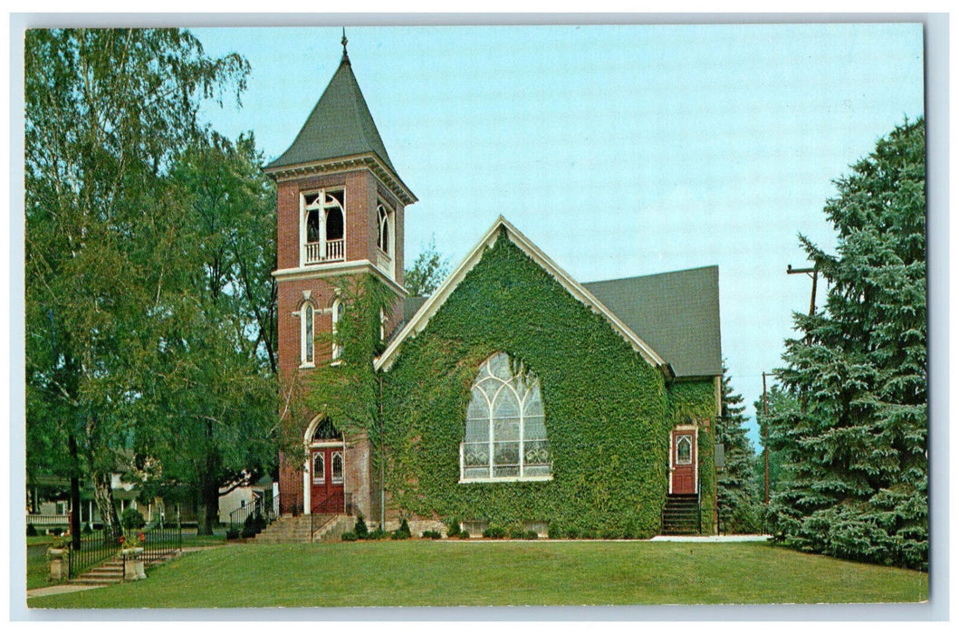 c1950's Woolrich Community  Church, Woolrich Pennsylvania PA Postcard