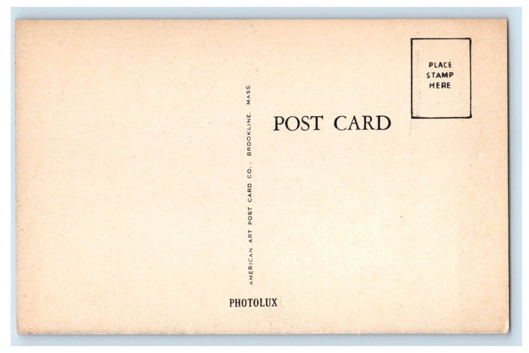 c1940's Somes Sound From Robinson Mountain Southwest Harbor Maine ME Postcard