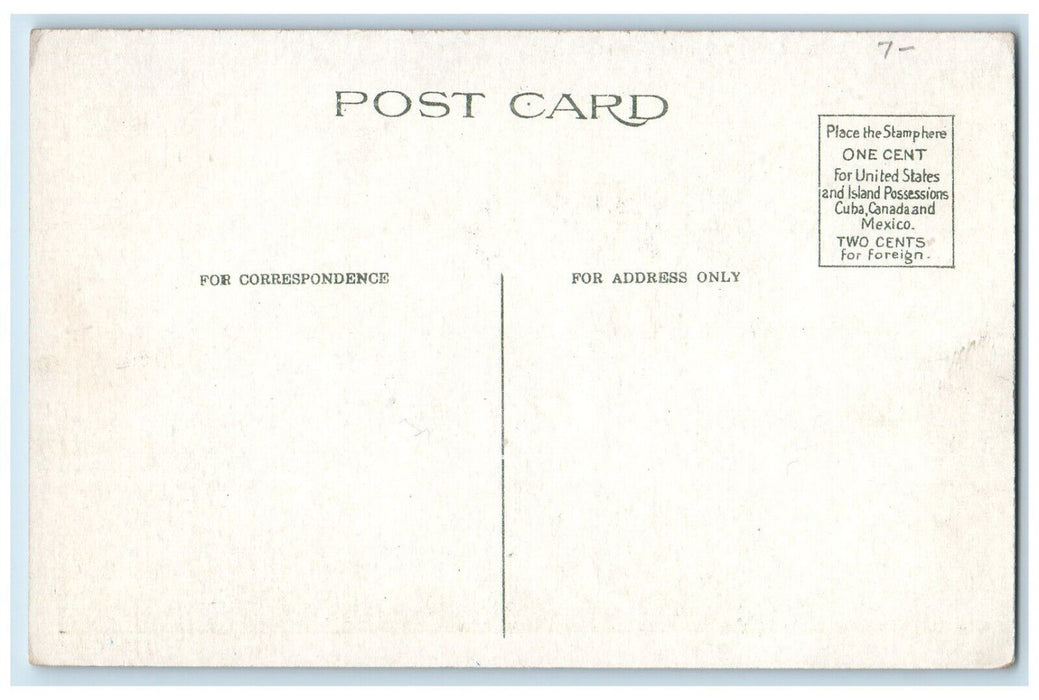 c1910's D. L. & W. Terminal Boats Car Buffalo New York NY Antique Postcard
