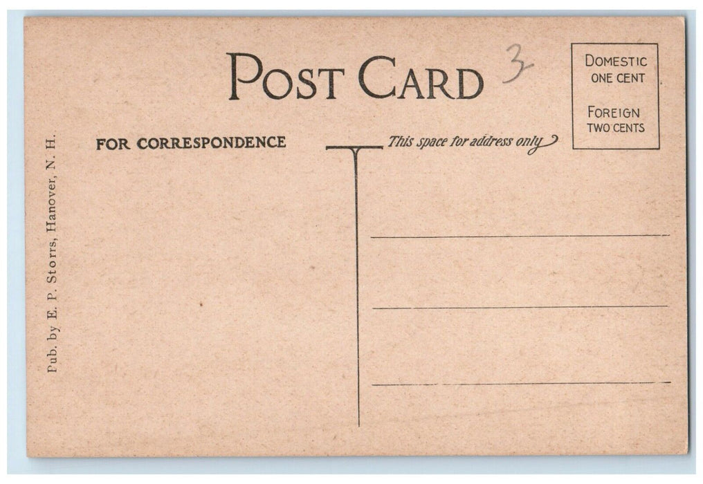 c1920 Mary Hitchcock Memorial Hospital from Tower Hanover New Hampshire Postcard