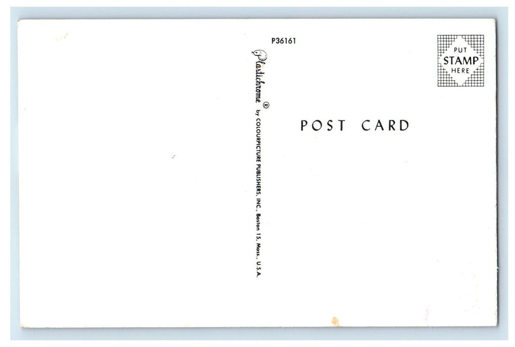 c1950's Greetings From Rawlins Wyoming WY, Multiview Banner Vintage Postcard