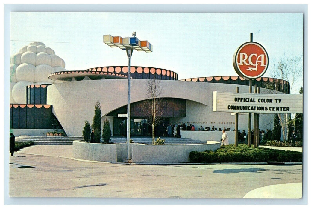 c1950's The R. C. A. Pavilion At The World's Fair New York City NY Postcard