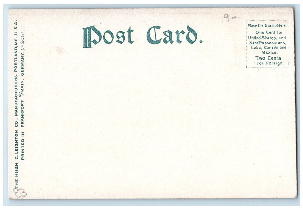 c1905 Lakewood New Jersey NJ, N. J. R. R. Railroad Depot Train Station Postcard