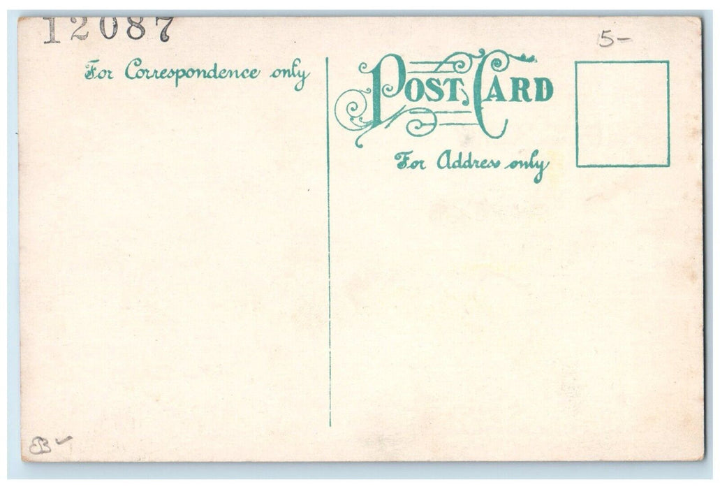 c1910's Railroad Station Depot Middleboro Massachusetts MA Antique Postcard
