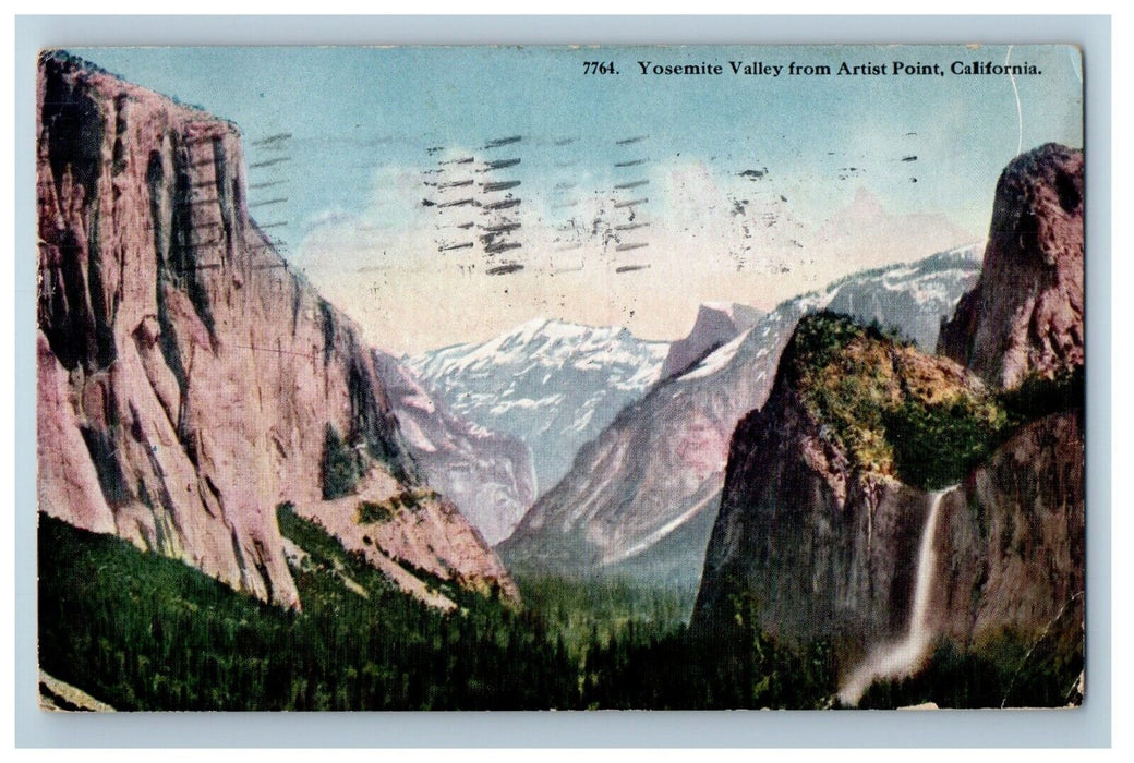 1916 Wallpaper Advertising V. Oliver Co Philadelphia PA Yosemite Valley Postcard