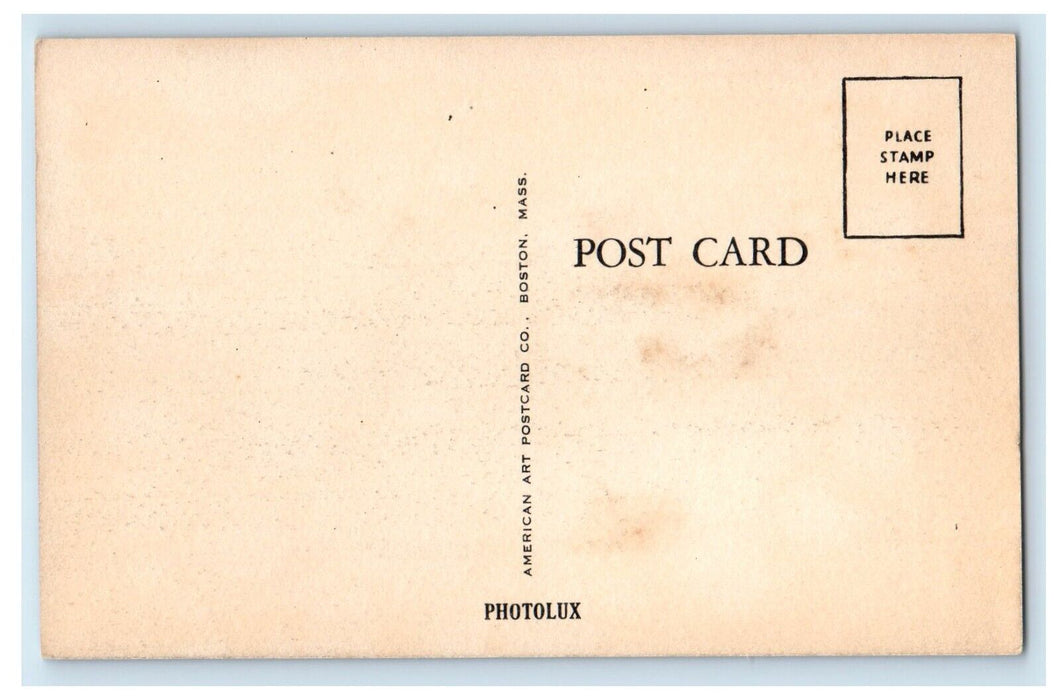 c1940's View Of St. James Church Thomaston Maine ME Unposted Vintage Postcard