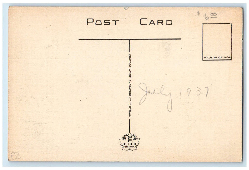 c1940's Copeland Hotel, Business Section Pembroke St. Ontario Canada Postcard