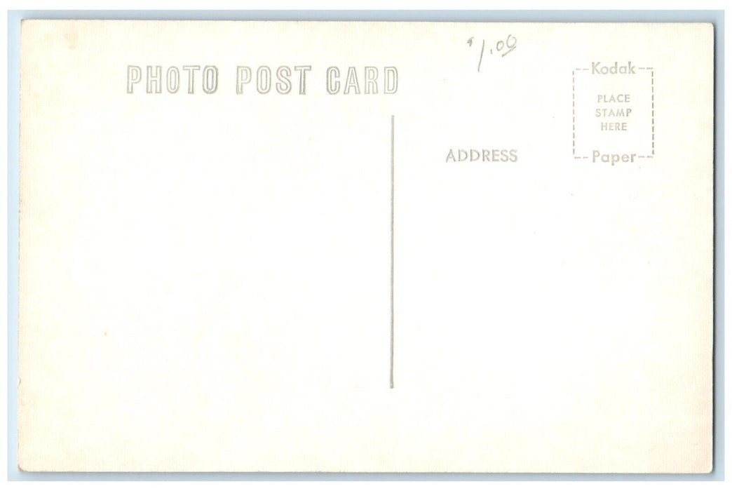 c1950's High School View Benson Minnesota MN RPPC Photo Unposted Postcard