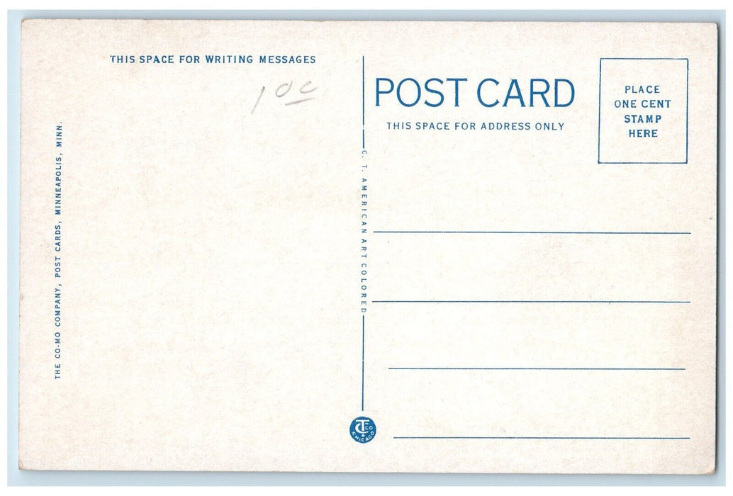 c1920 St Mary Hospital Rear View Rochester Minnesota MN Vintage Antique Postcard