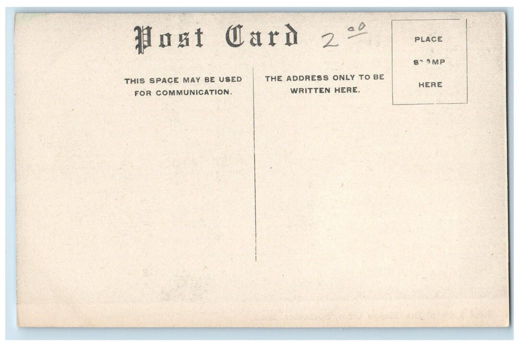 c1910 Rear View Drs Mayo's Office Garden Rochester Minnesota MN Vintage Postcard