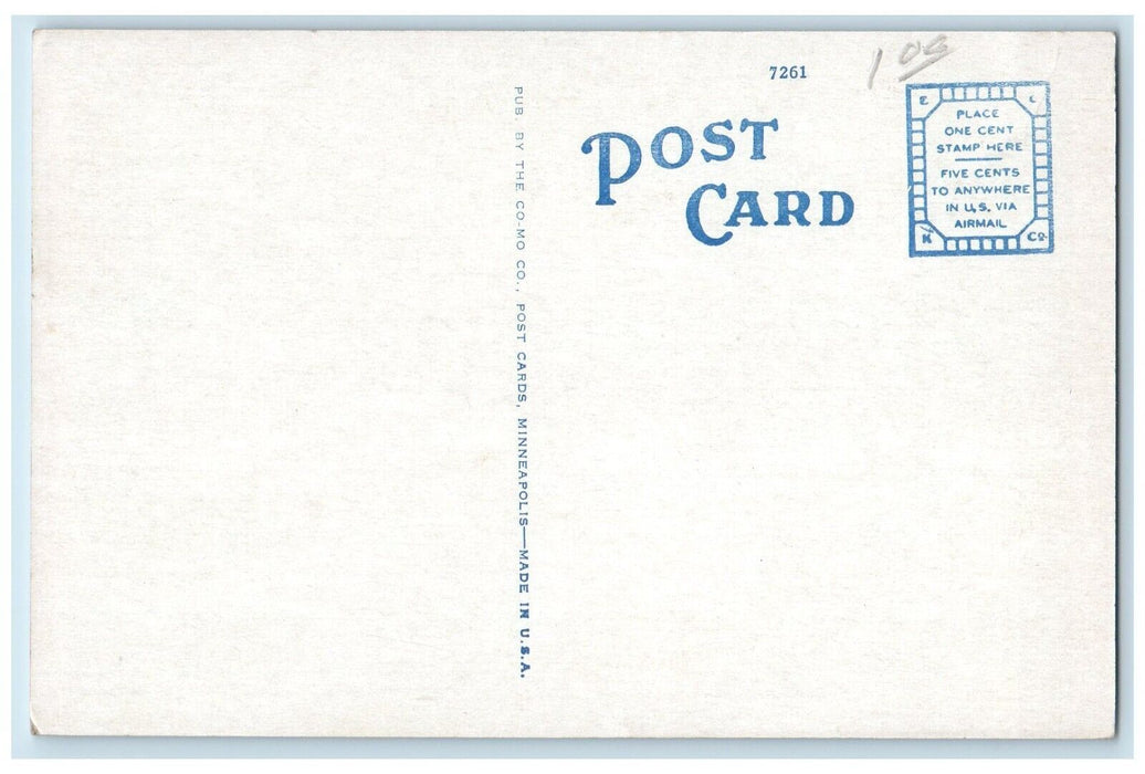 1940 Exterior View Rand Tower Building Minneapolis Minnesota MN Antique Postcard