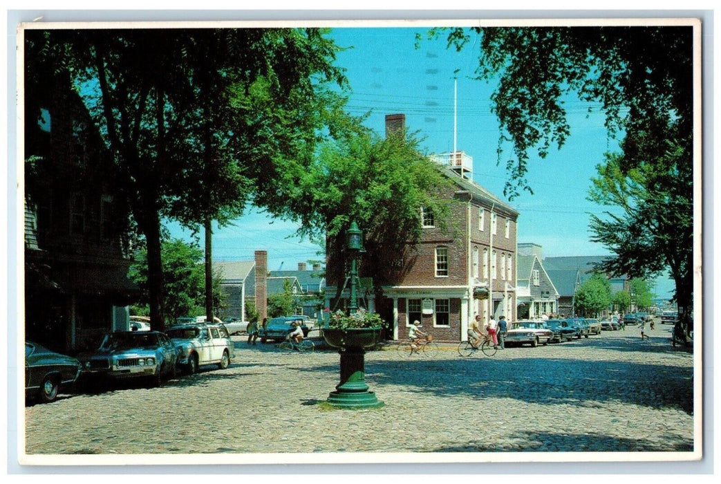 1984 Old Pacific Club Nantucket Massachusetts MA New Haven Connecticut Postcard